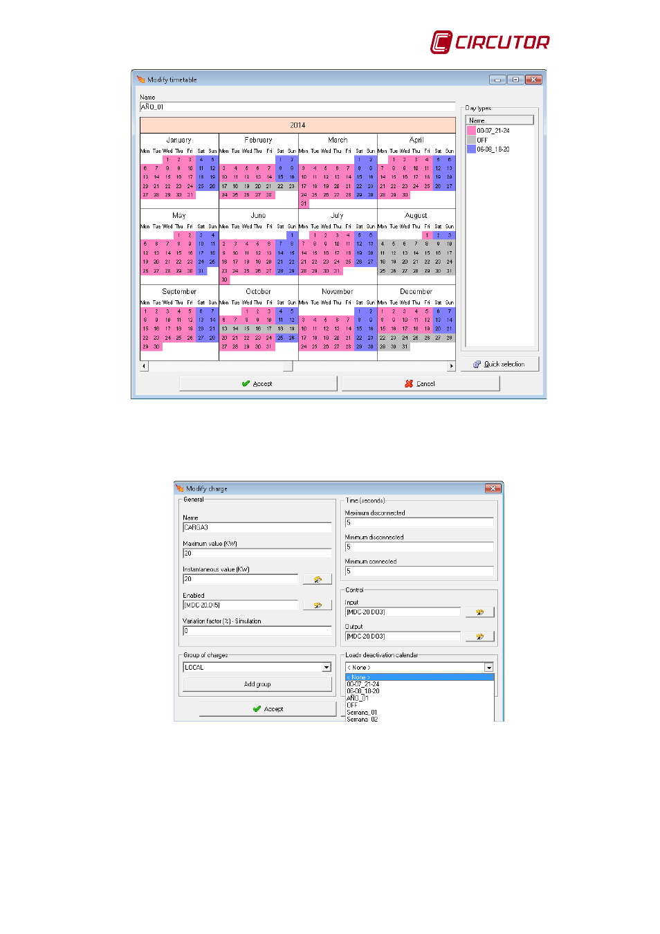 CIRCUTOR MDC-20 User Manual | Page 45 / 58