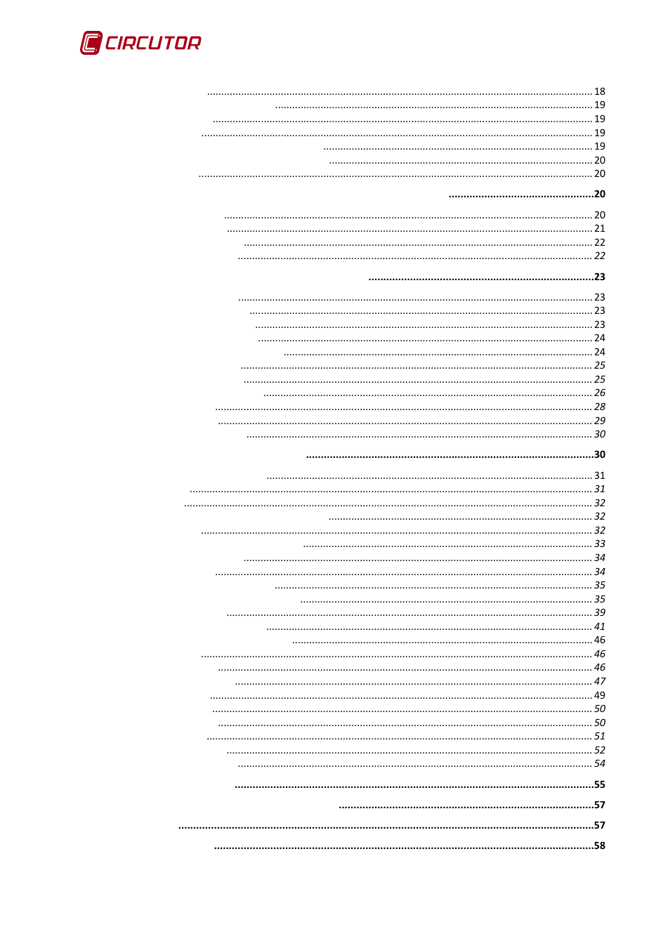 CIRCUTOR MDC-20 User Manual | Page 8 / 58