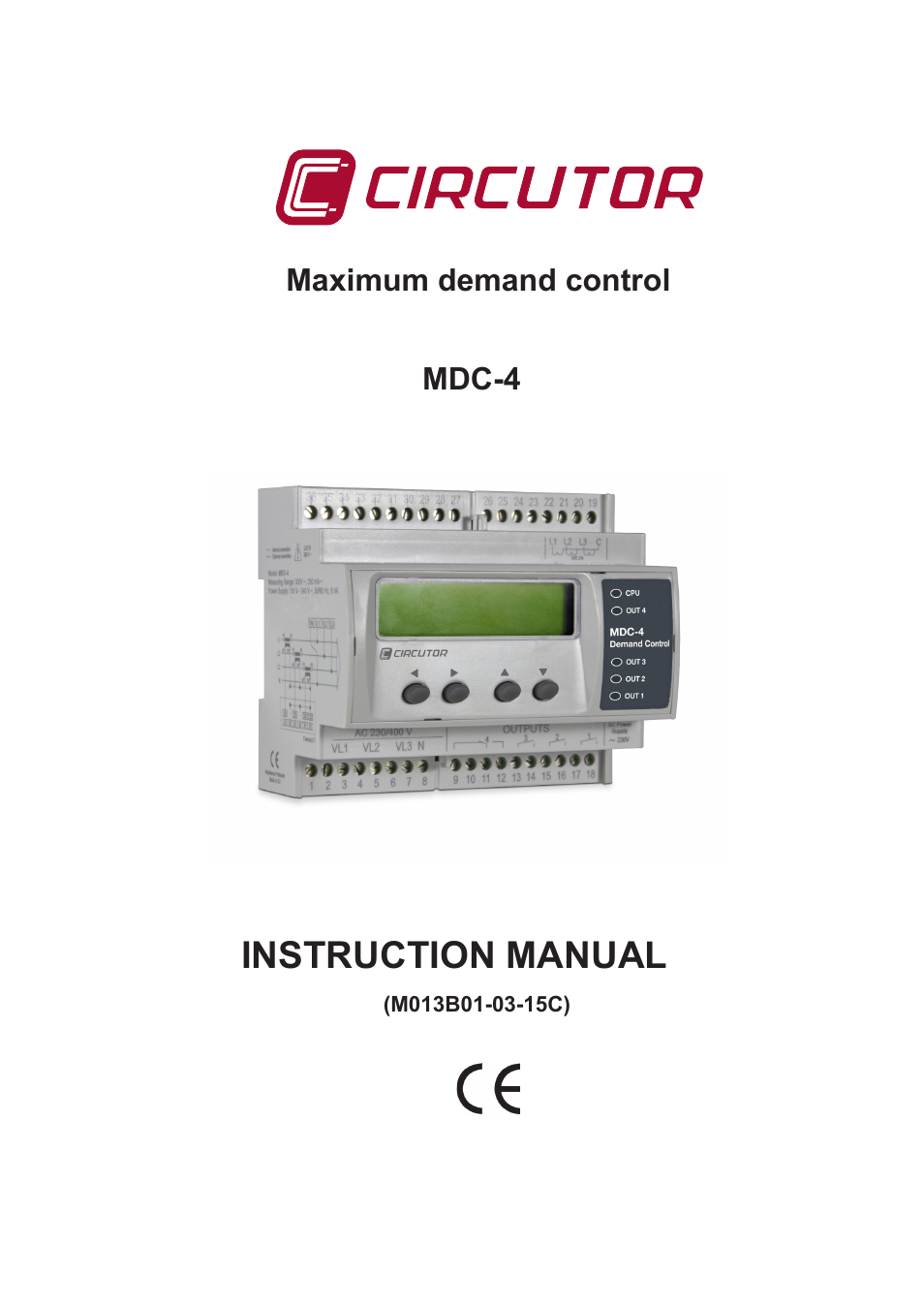 CIRCUTOR MDC-4 User Manual | 30 pages