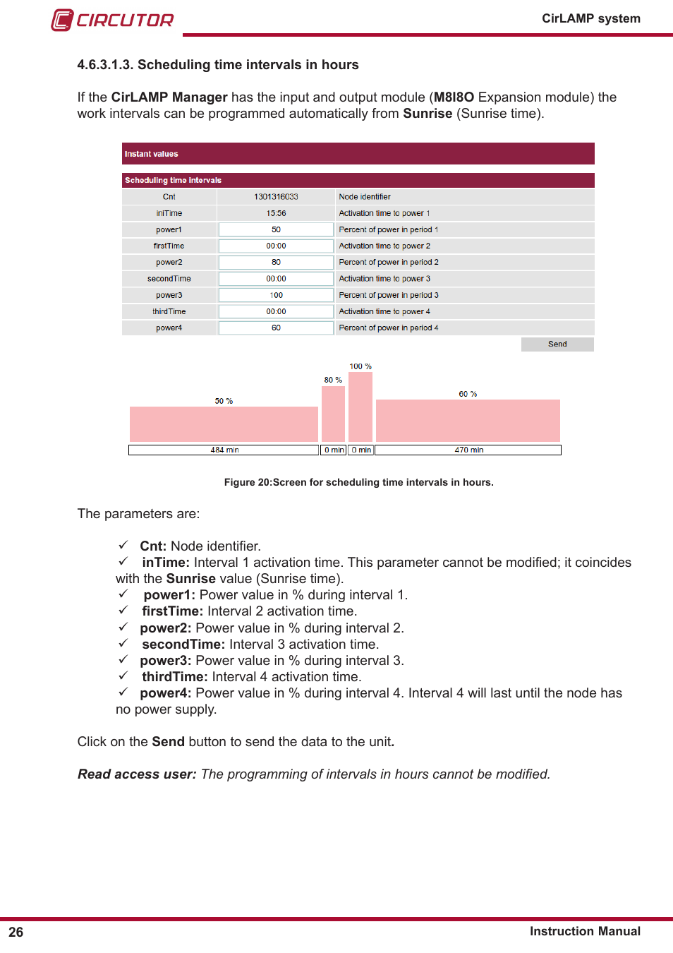 CIRCUTOR CIRLAMP Series User Manual | Page 26 / 102