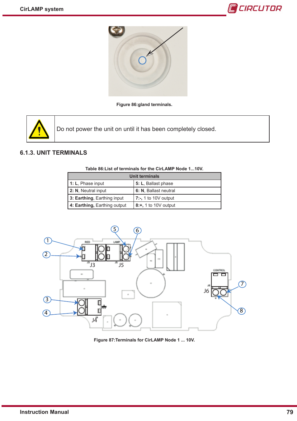 Figure 86 | CIRCUTOR CIRLAMP Series User Manual | Page 79 / 102