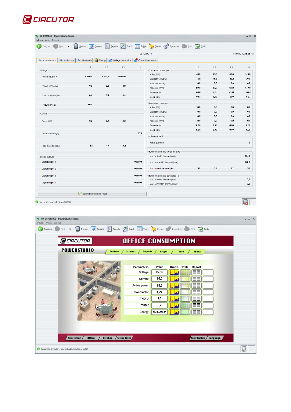 CIRCUTOR PowerStudio Series User Manual | Page 20 / 42
