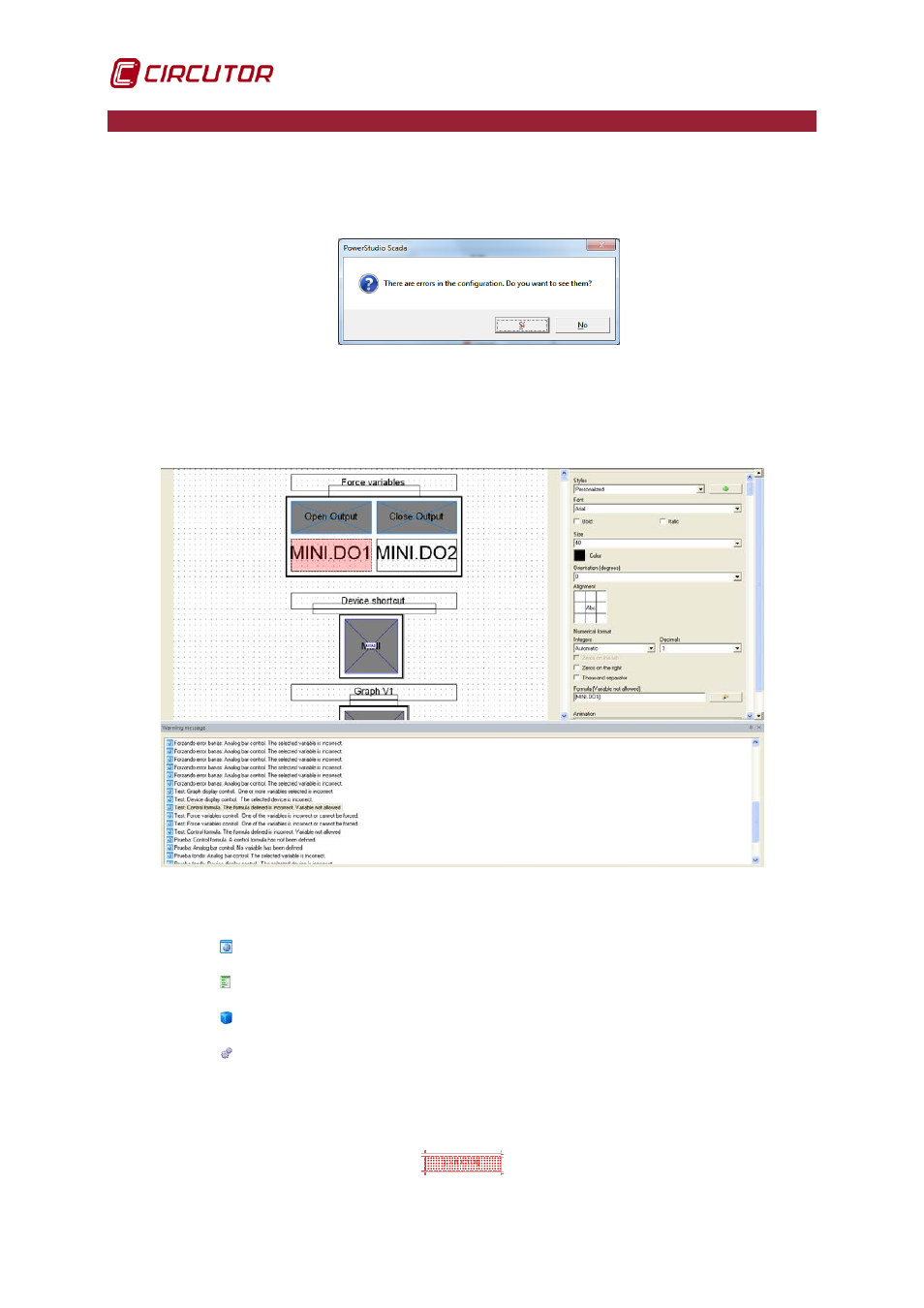 Error detection | CIRCUTOR PowerStudio Series User Manual | Page 102 / 110