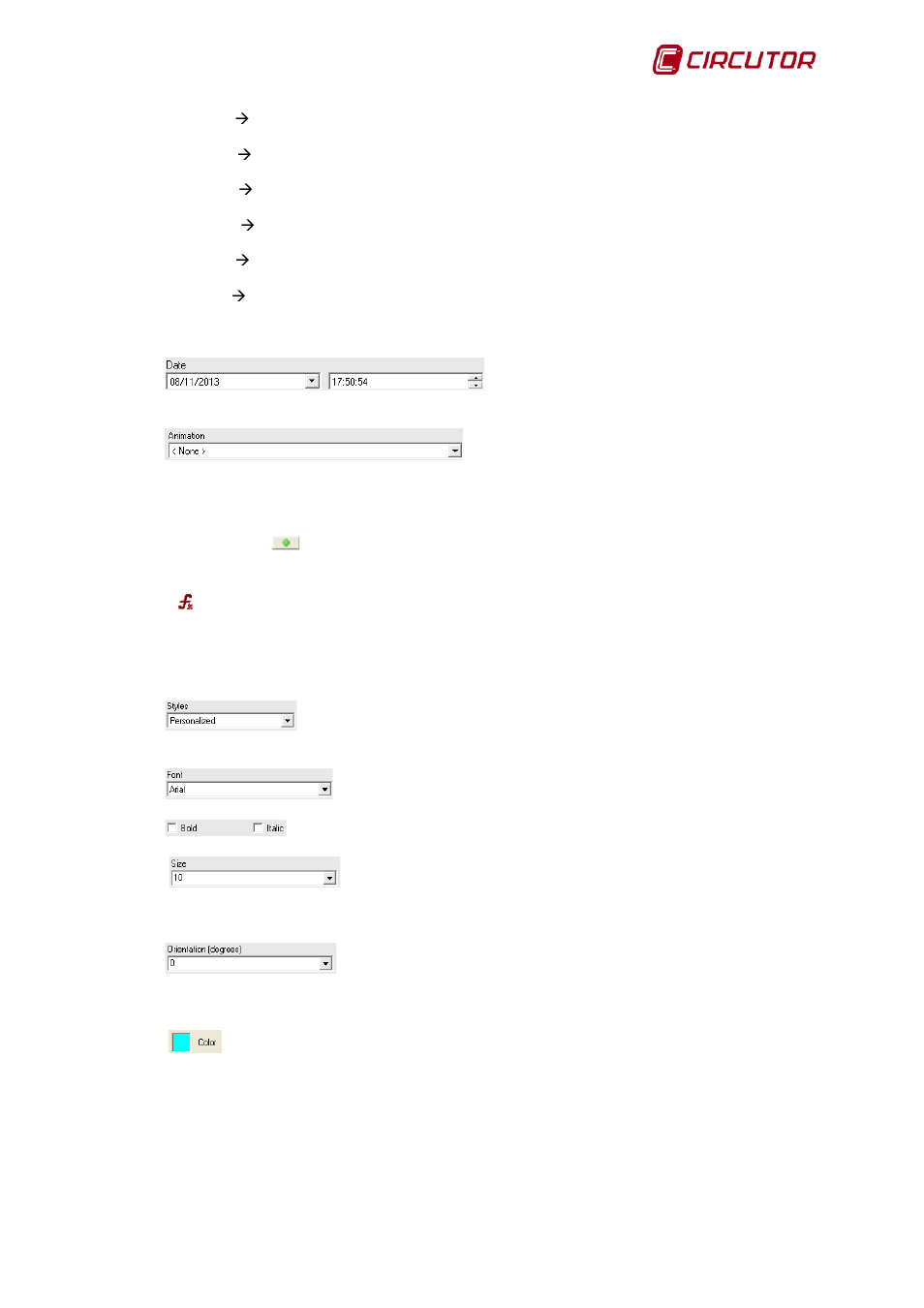 5 formula control, Formula control | CIRCUTOR PowerStudio Series User Manual | Page 33 / 110