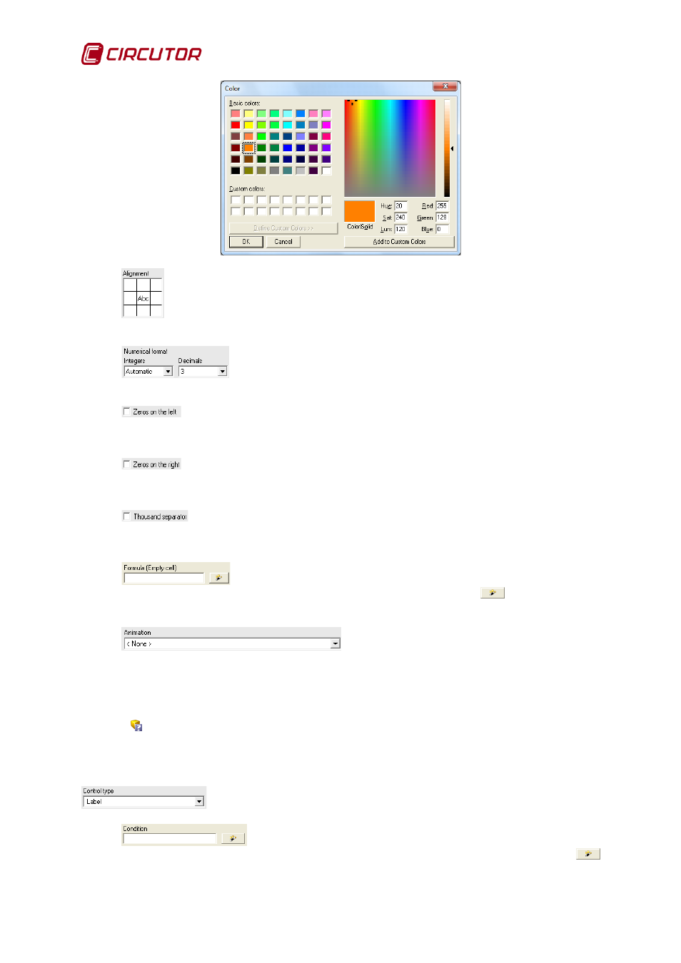 6 conditioned control, Conditioned control | CIRCUTOR PowerStudio Series User Manual | Page 34 / 110