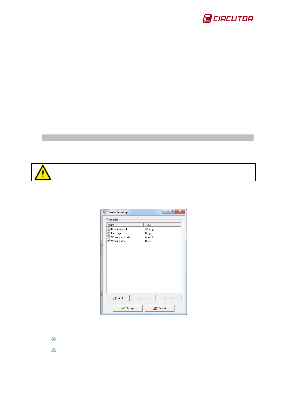 3 event variables, Event variables, Events | Schedules, Events schedules | CIRCUTOR PowerStudio Series User Manual | Page 95 / 110