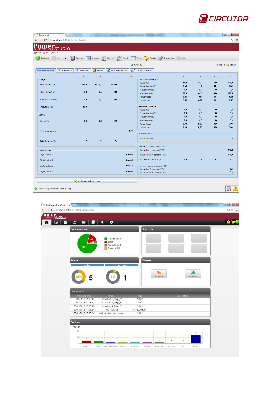Java, Client | CIRCUTOR PowerStudio Series User Manual | Page 7 / 110