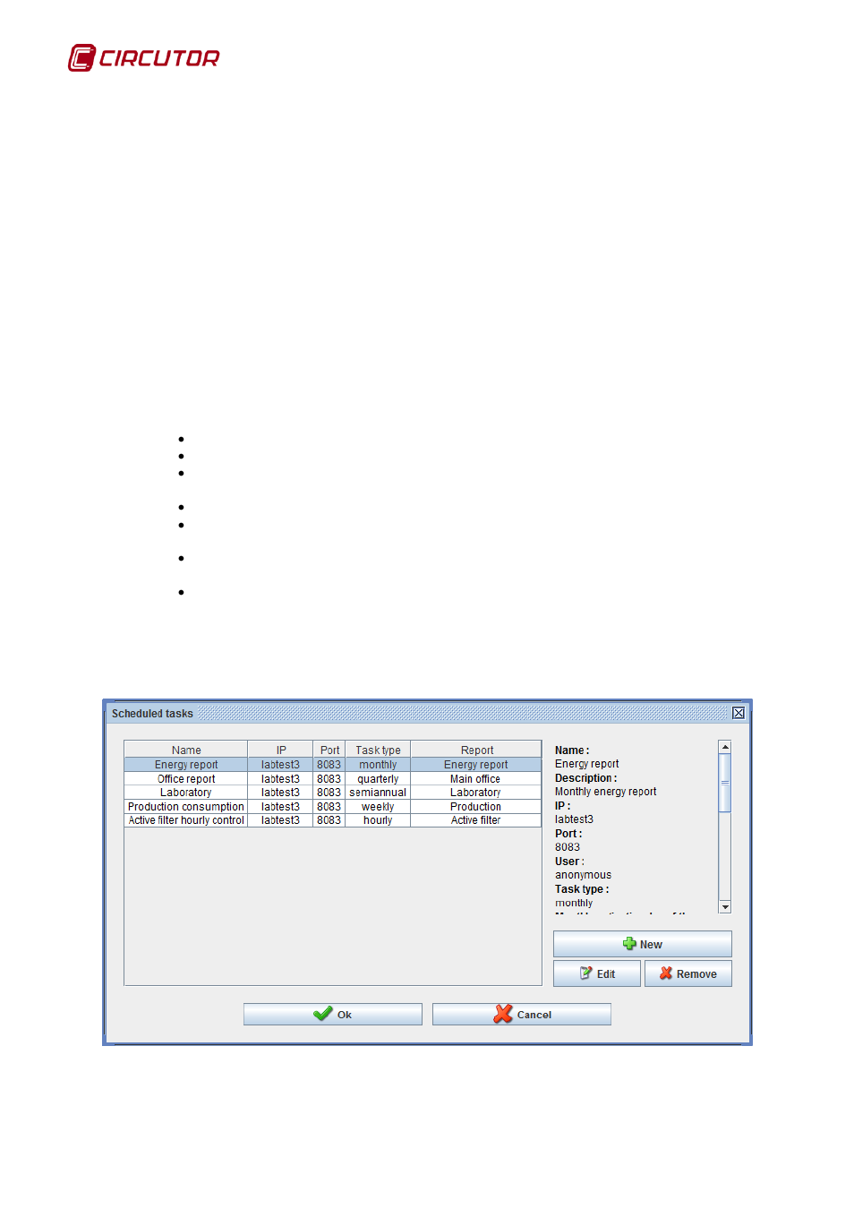 CIRCUTOR PowerStudio Series User Manual | Page 76 / 110