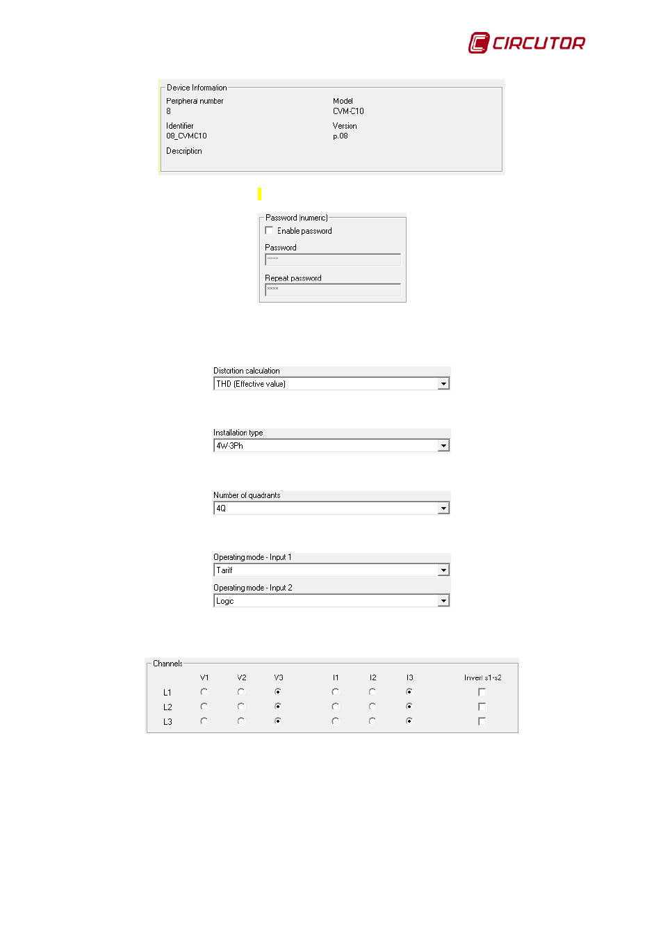 CIRCUTOR PowerStudio Series User Manual | Page 107 / 292