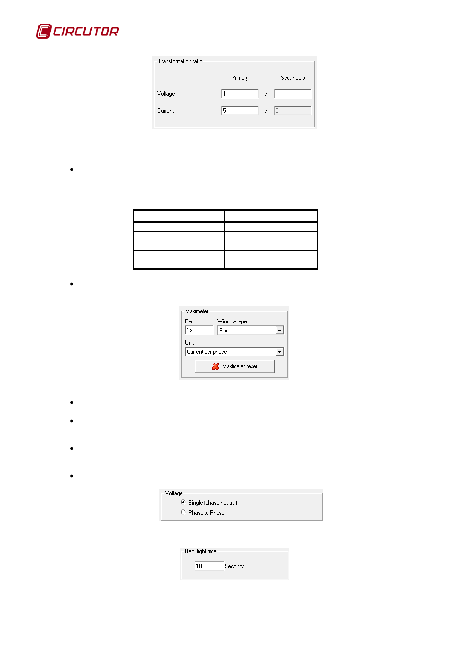 CIRCUTOR PowerStudio Series User Manual | Page 138 / 292