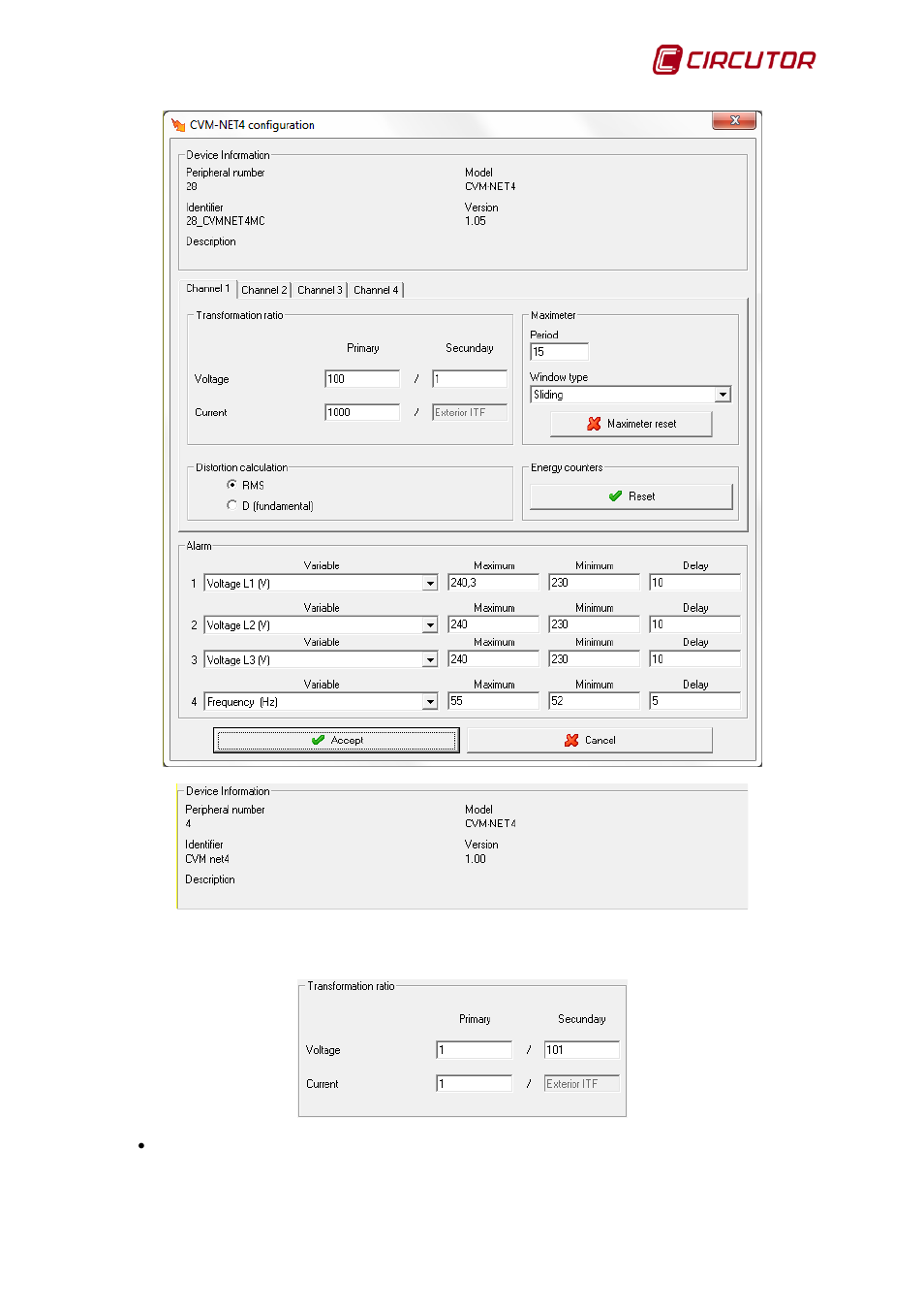 CIRCUTOR PowerStudio Series User Manual | Page 141 / 292