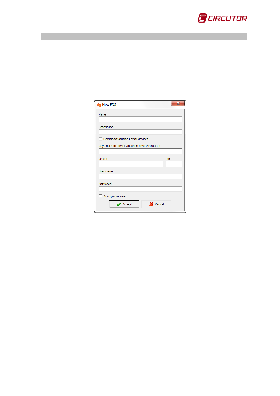 Configuration of eds device, 2 driver options, Eds-3g | Driver options, Eds / eds-3g, 1 configuration of eds device | CIRCUTOR PowerStudio Series User Manual | Page 157 / 292