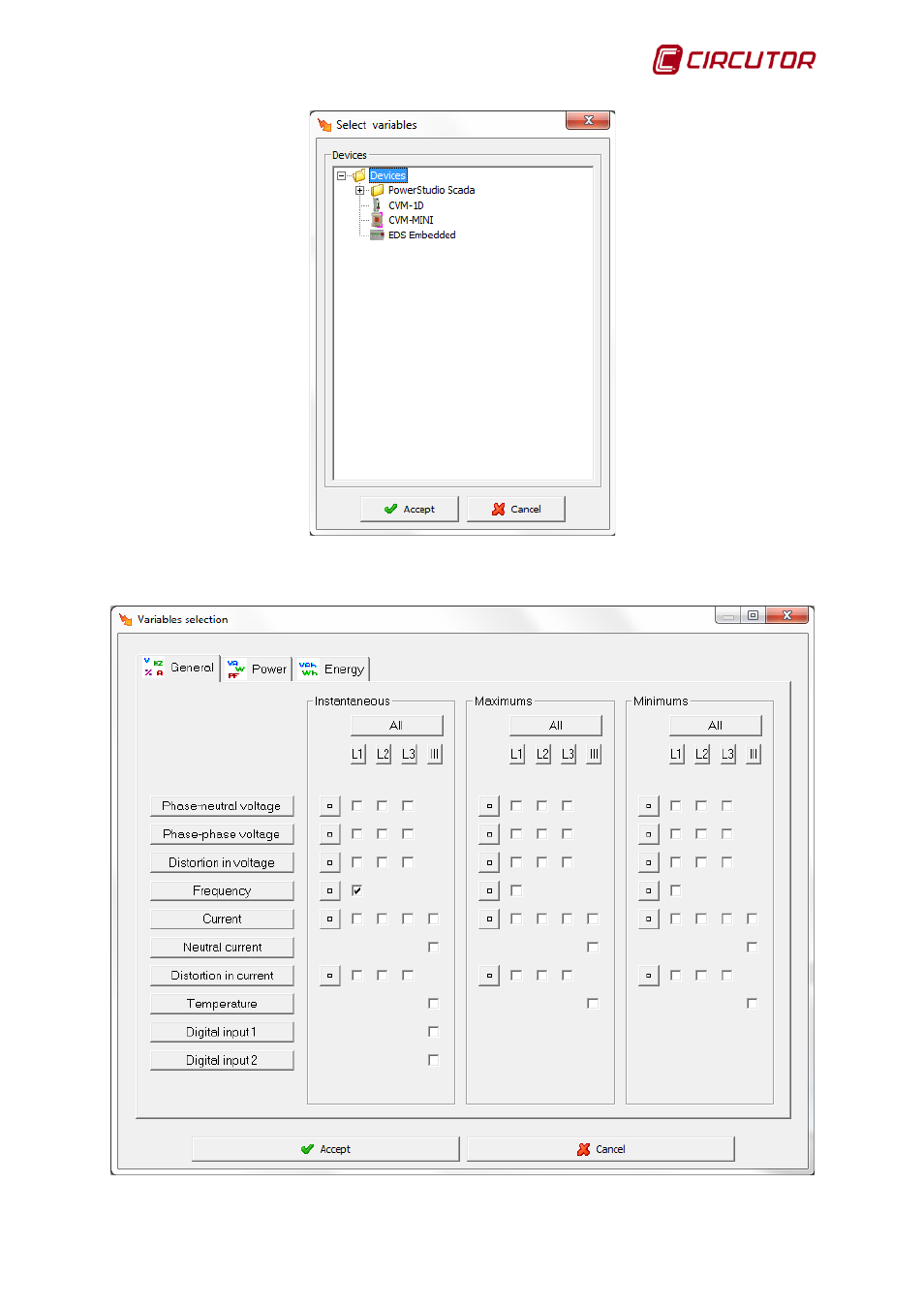 CIRCUTOR PowerStudio Series User Manual | Page 161 / 292