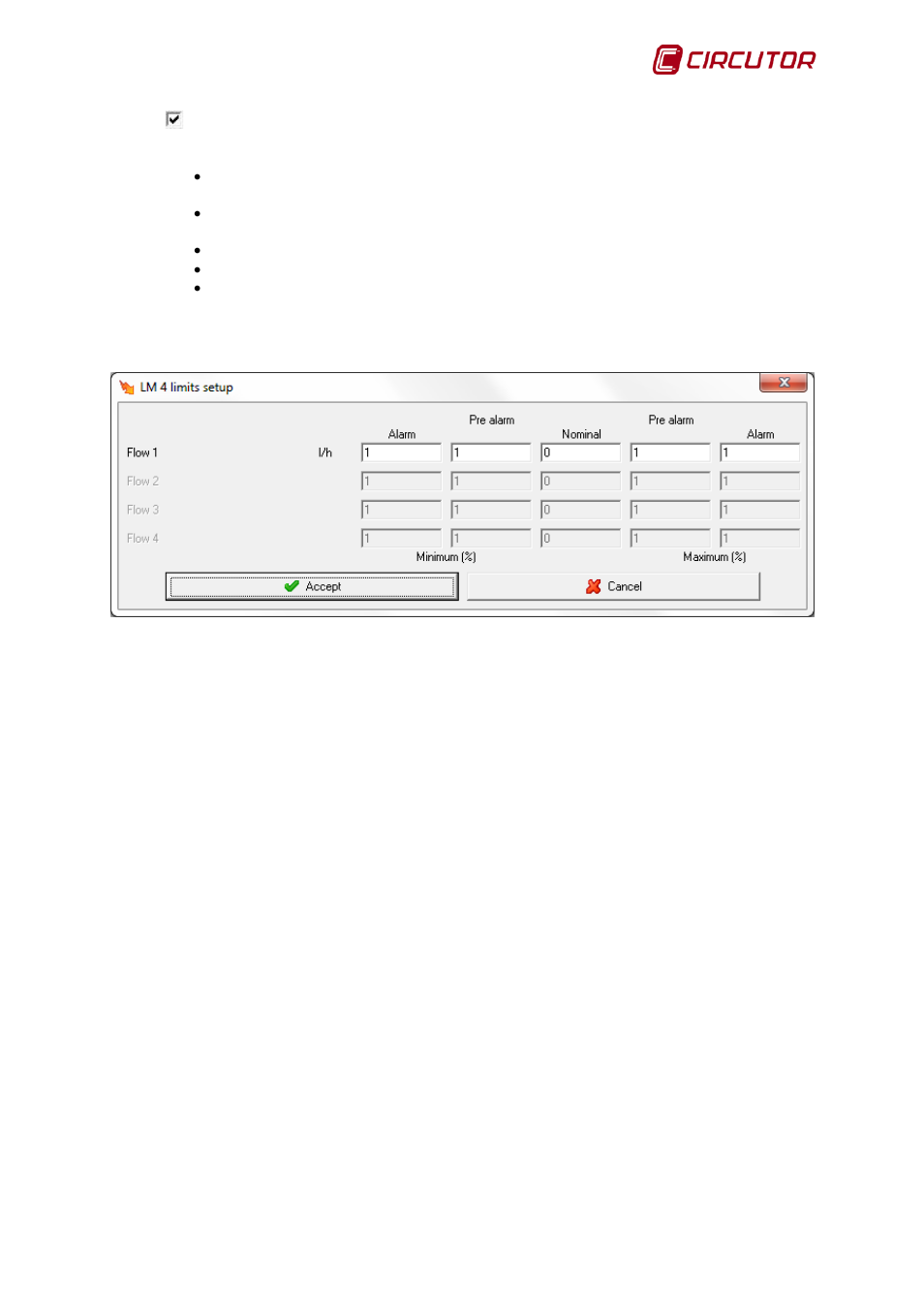 3 variable limits, Variable limits | CIRCUTOR PowerStudio Series User Manual | Page 195 / 292