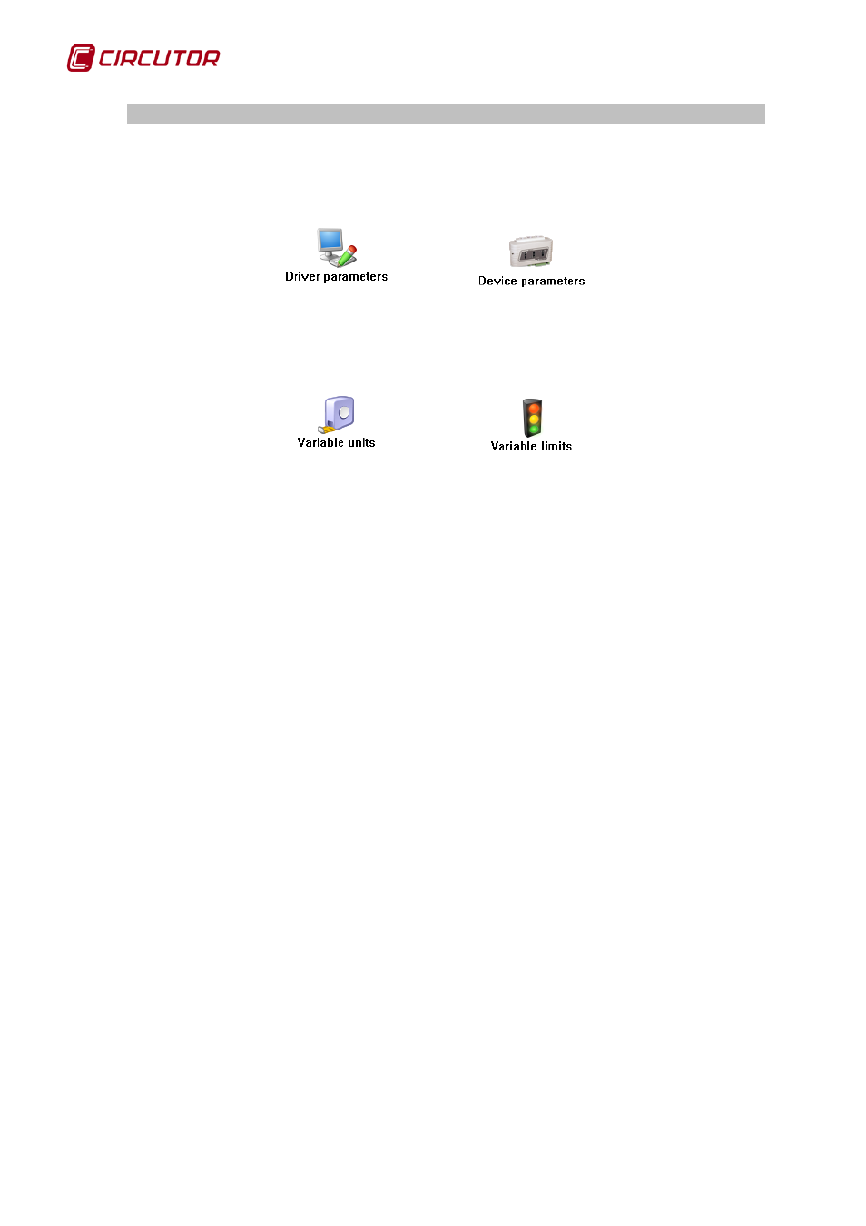 Driver options, 1 device parameters, Mp3/mp4 | Device parameters | CIRCUTOR PowerStudio Series User Manual | Page 206 / 292