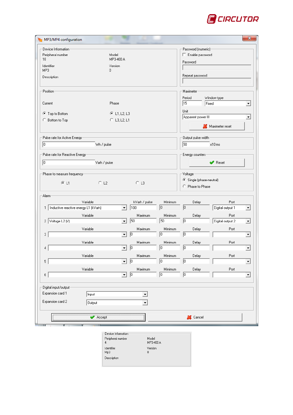 CIRCUTOR PowerStudio Series User Manual | Page 207 / 292