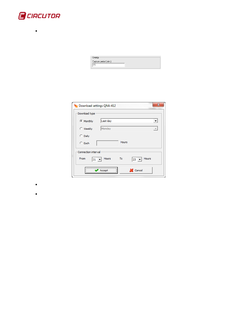 2 download configuration, Download configuration | CIRCUTOR PowerStudio Series User Manual | Page 218 / 292