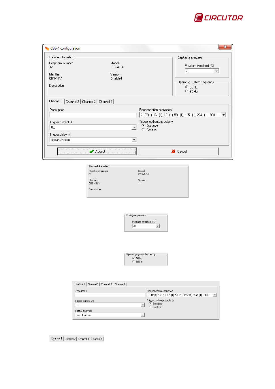 2 cbs-4 ra, Cbs-4 ra | CIRCUTOR PowerStudio Series User Manual | Page 25 / 292