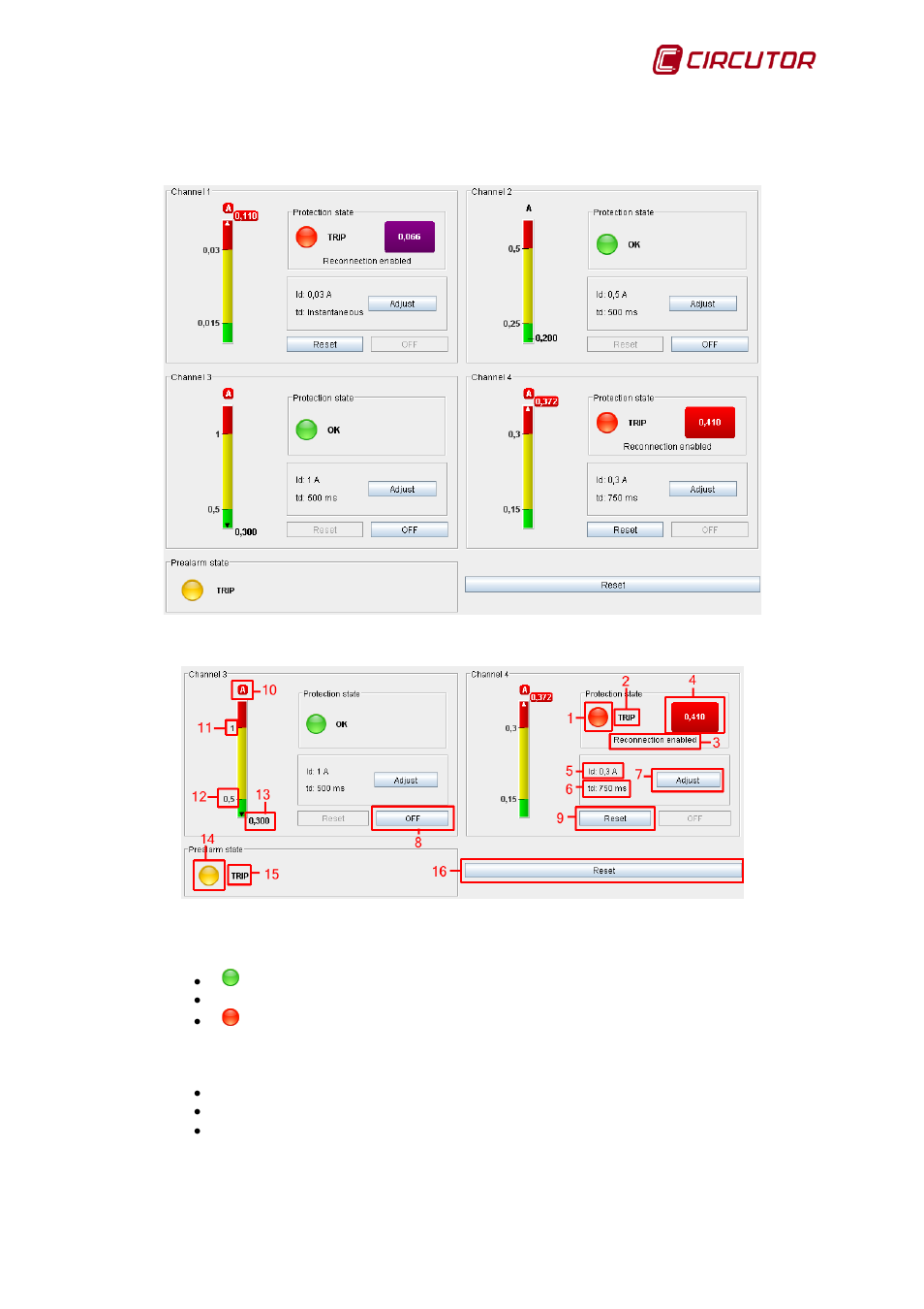 2 displaying values, Displaying values | CIRCUTOR PowerStudio Series User Manual | Page 27 / 292