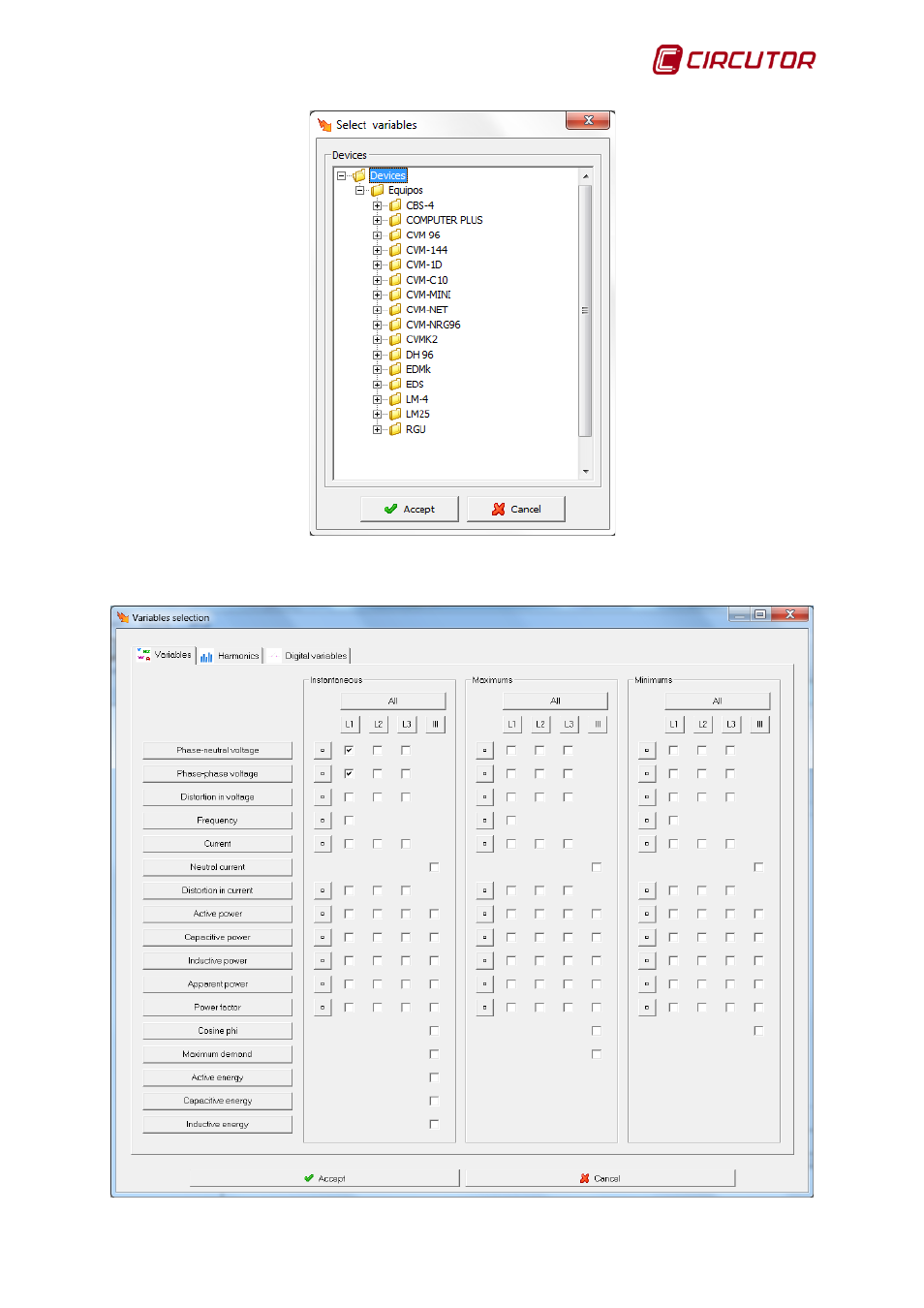 CIRCUTOR PowerStudio Series User Manual | Page 69 / 292