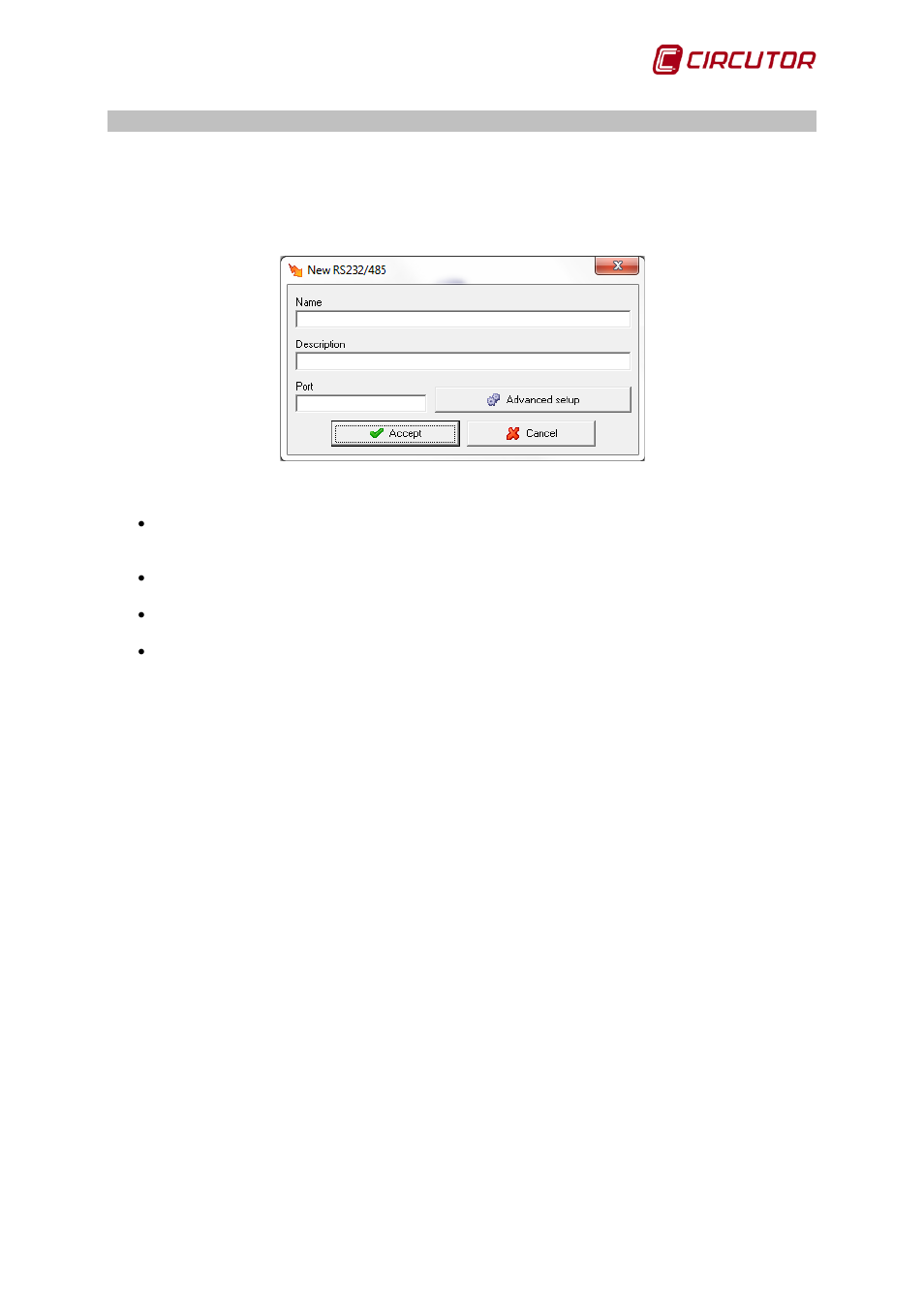 Rs232/485, Converter | CIRCUTOR PowerStudio Series User Manual | Page 77 / 292