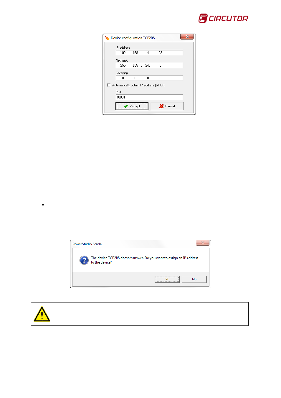 CIRCUTOR PowerStudio Series User Manual | Page 79 / 292