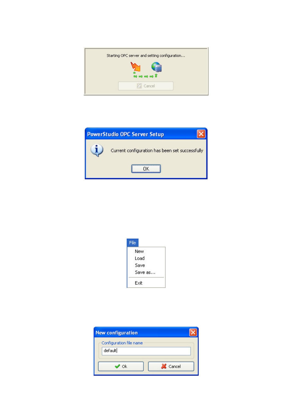 Menu bar, File menu, Enu bar | CIRCUTOR OPC Server PS/PSS User Manual | Page 10 / 22