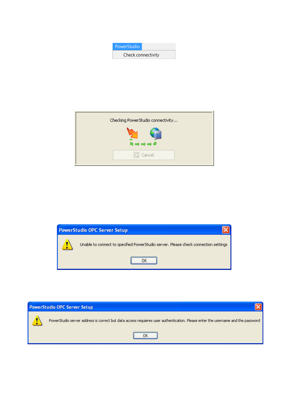 Powerstudio menu | CIRCUTOR OPC Server PS/PSS User Manual | Page 15 / 22