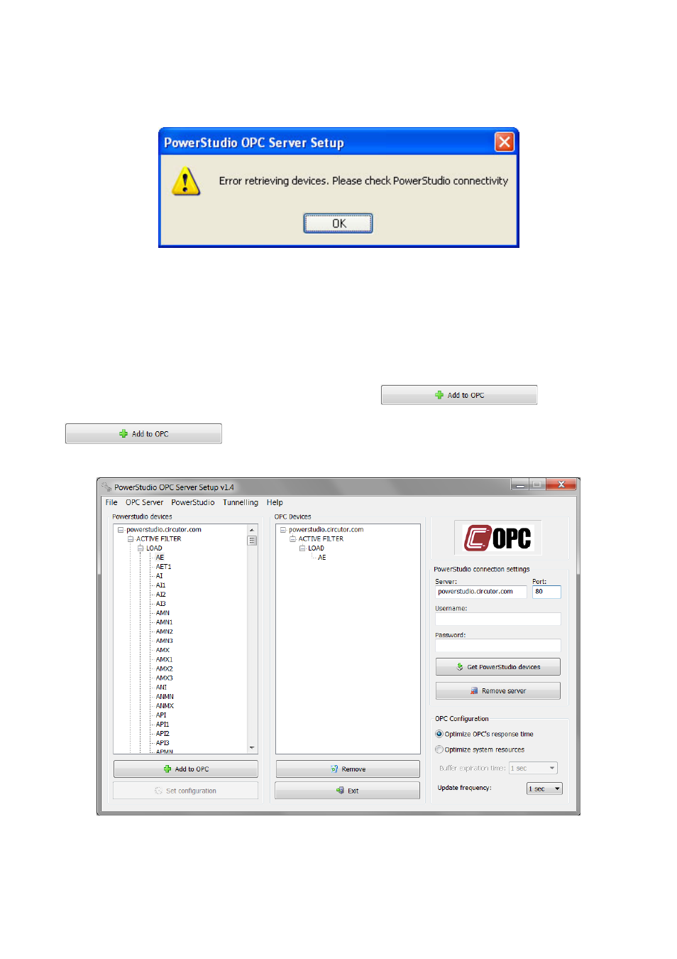 CIRCUTOR OPC Server PS/PSS User Manual | Page 8 / 22