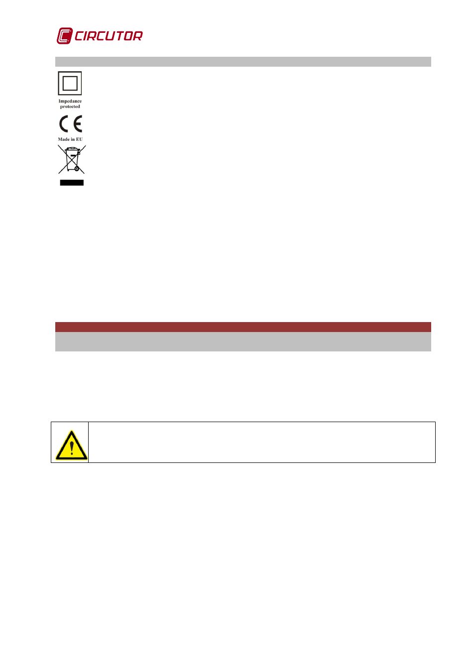 12 icons and symbols, 5 start-up, 1 battery installation | Icons, Symbols, Start-up, Battery, Installation | CIRCUTOR AR6 Series User Manual | Page 18 / 69