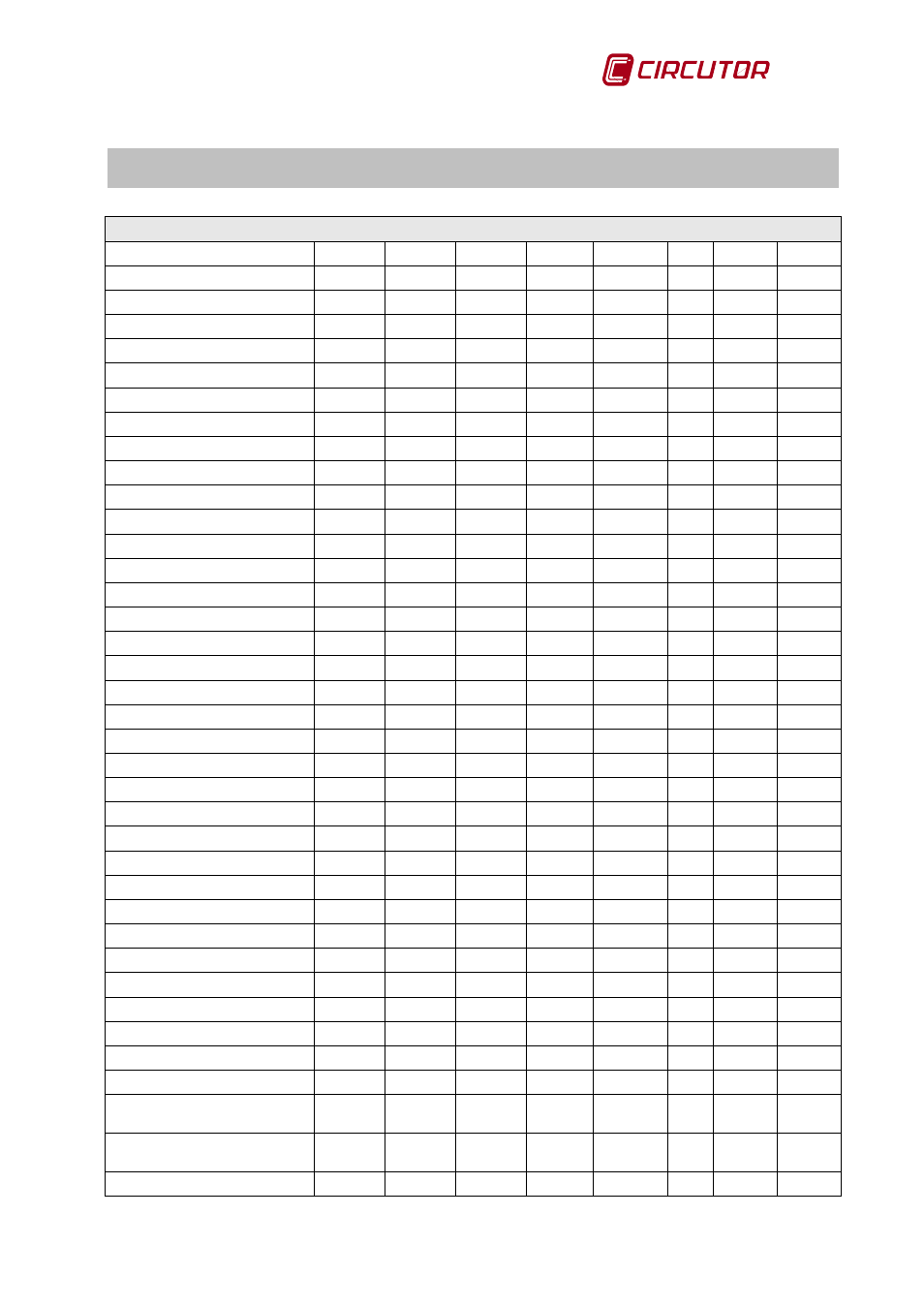 Easured | CIRCUTOR AR6 Series User Manual | Page 51 / 69