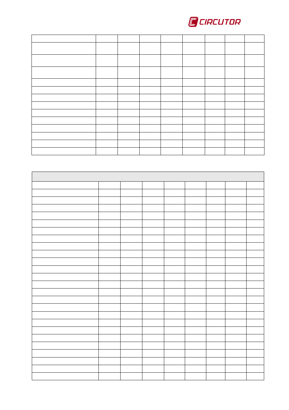 CIRCUTOR AR6 Series User Manual | Page 53 / 69