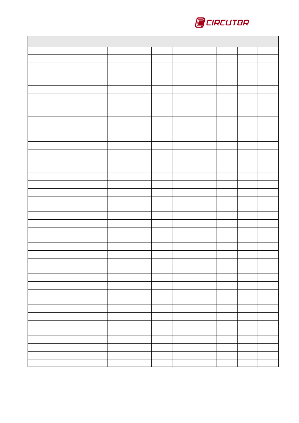 CIRCUTOR AR6 Series User Manual | Page 63 / 69
