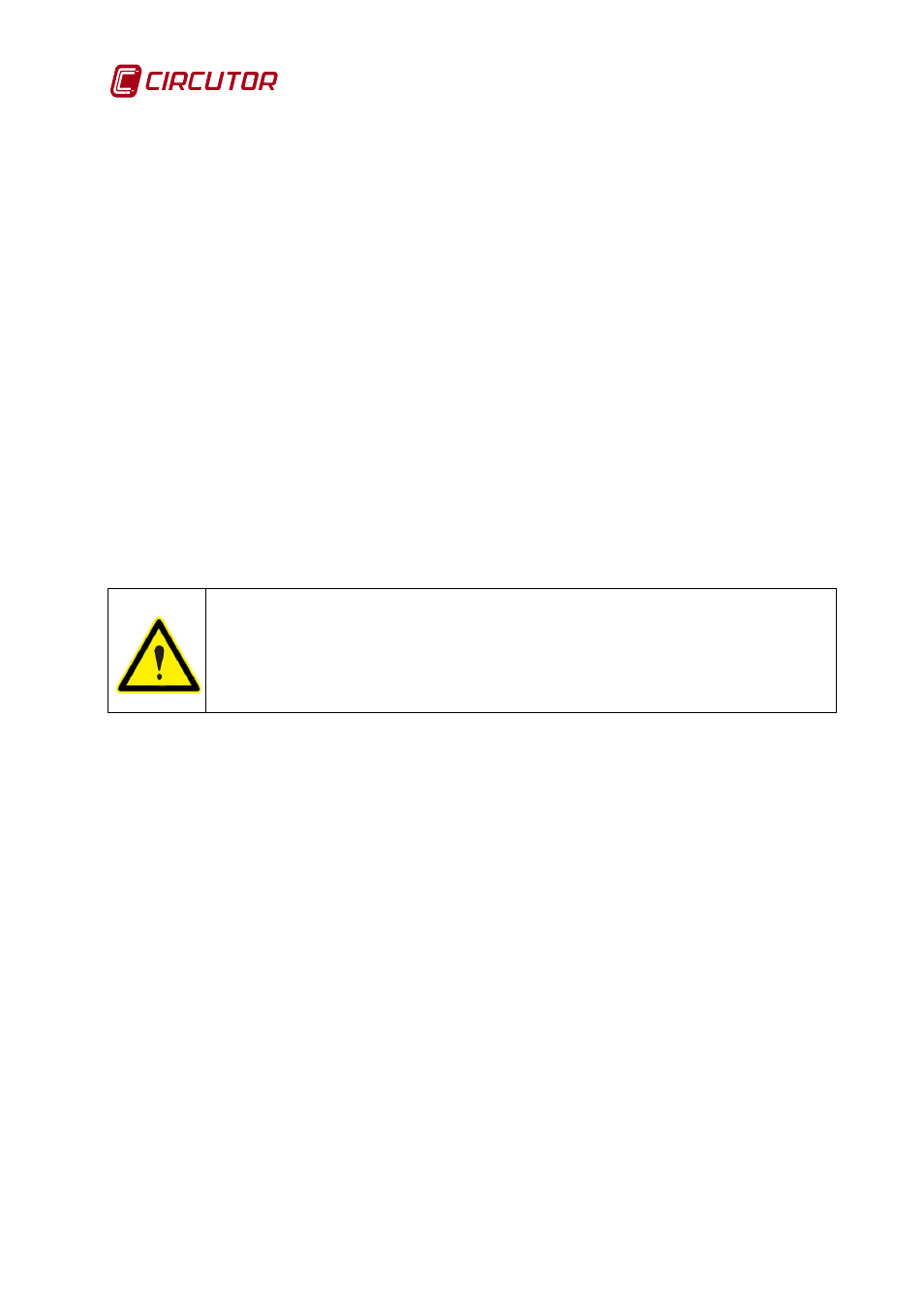 Selection of the current transformer ratio | CIRCUTOR CIRe3 Series User Manual | Page 24 / 50