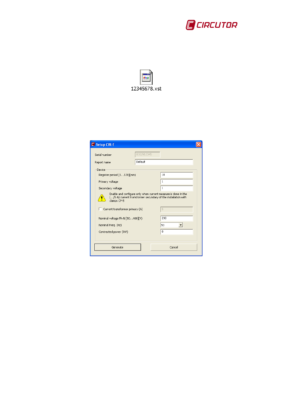 CIRCUTOR CIRe3 Series User Manual | Page 25 / 50