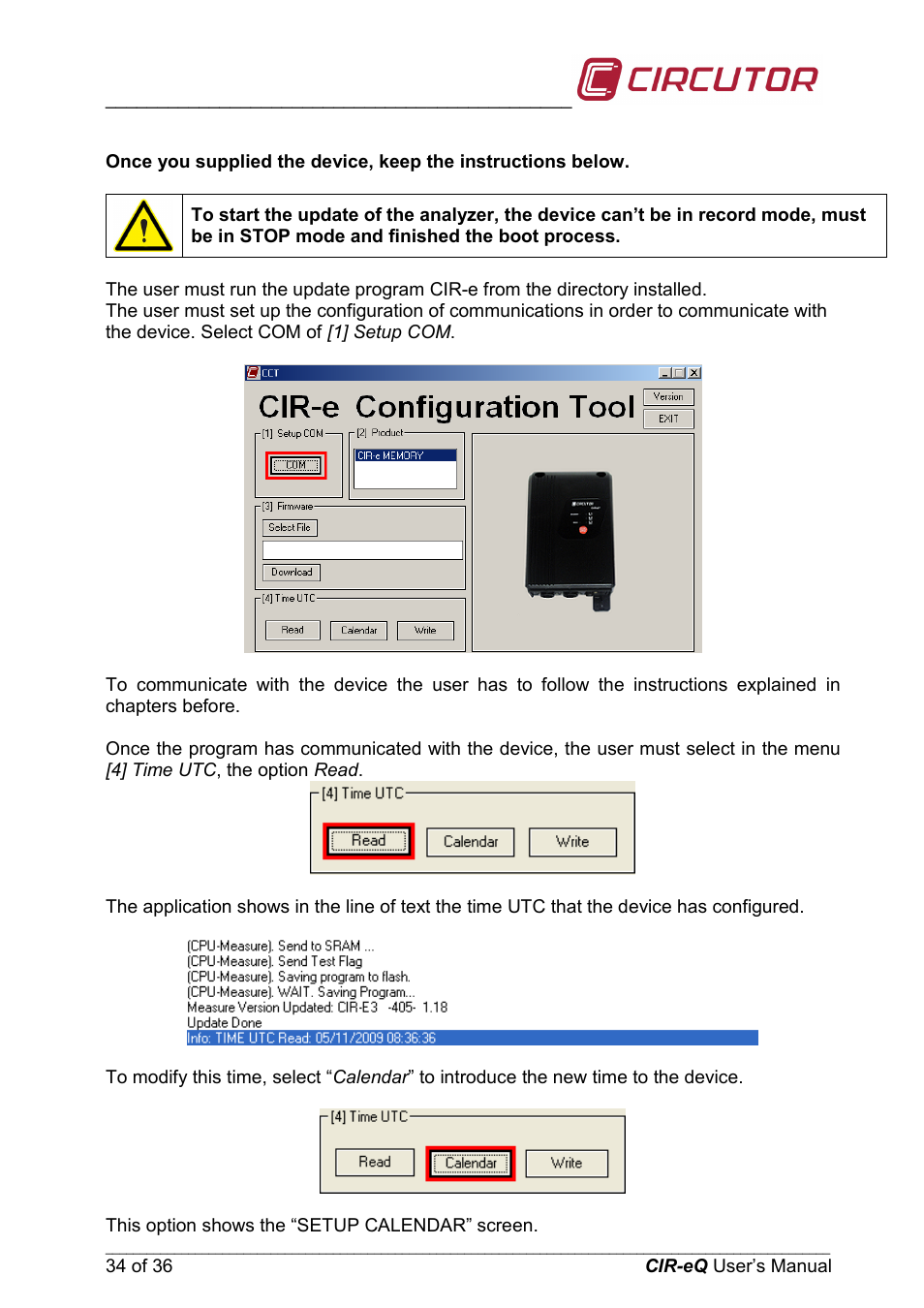 CIRCUTOR CIReQ User Manual | Page 34 / 36