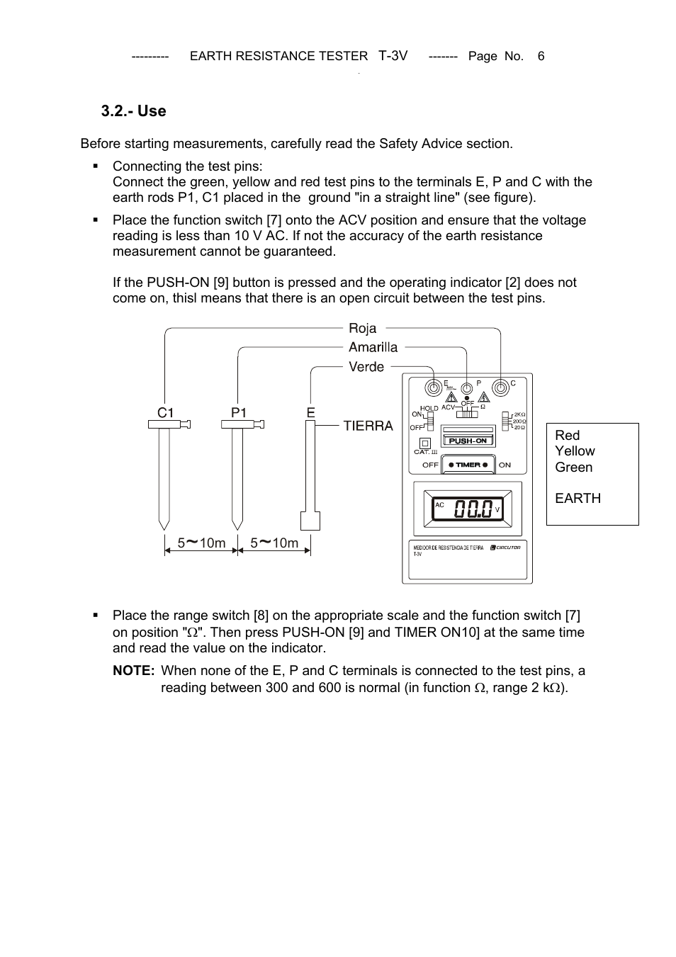 CIRCUTOR T3V Series User Manual | Page 7 / 8
