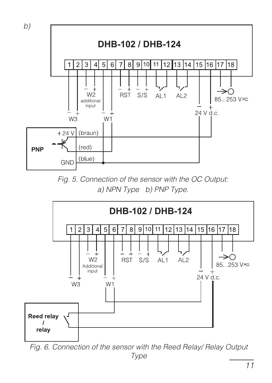 CIRCUTOR DHB Series User Manual | Page 11 / 58