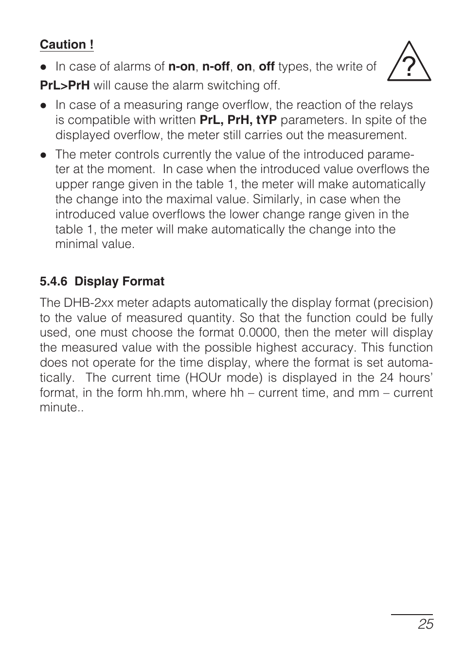 CIRCUTOR DHB Series User Manual | Page 25 / 46