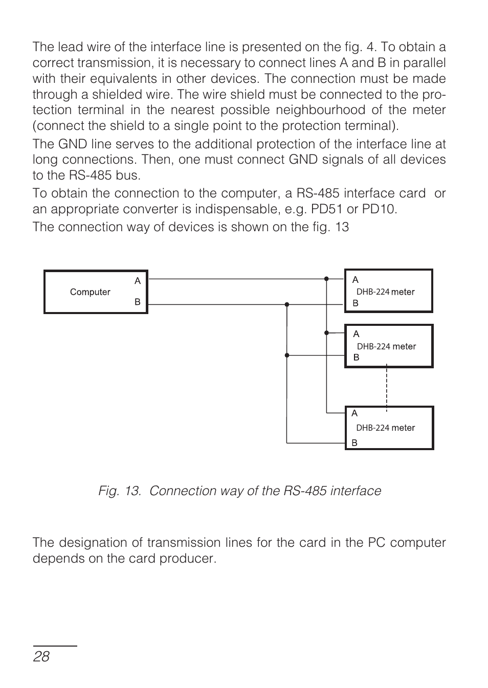 CIRCUTOR DHB Series User Manual | Page 28 / 46