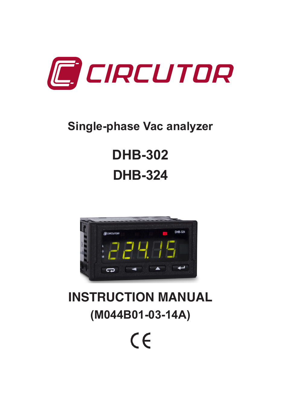 CIRCUTOR DHB Series User Manual | 54 pages