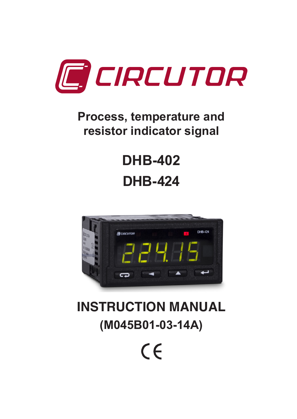 CIRCUTOR DHB Series User Manual | 50 pages