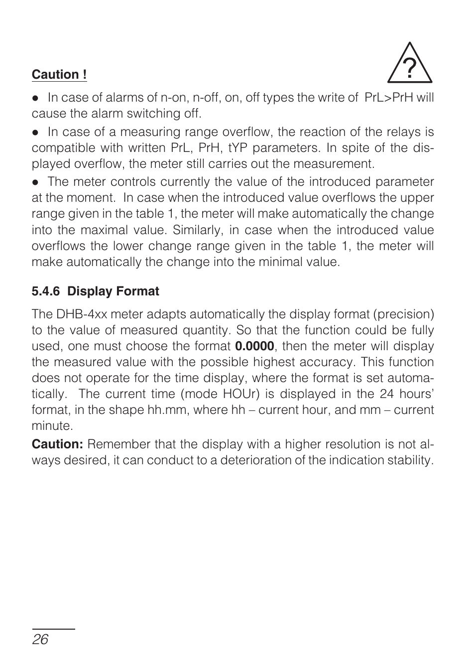CIRCUTOR DHB Series User Manual | Page 26 / 50