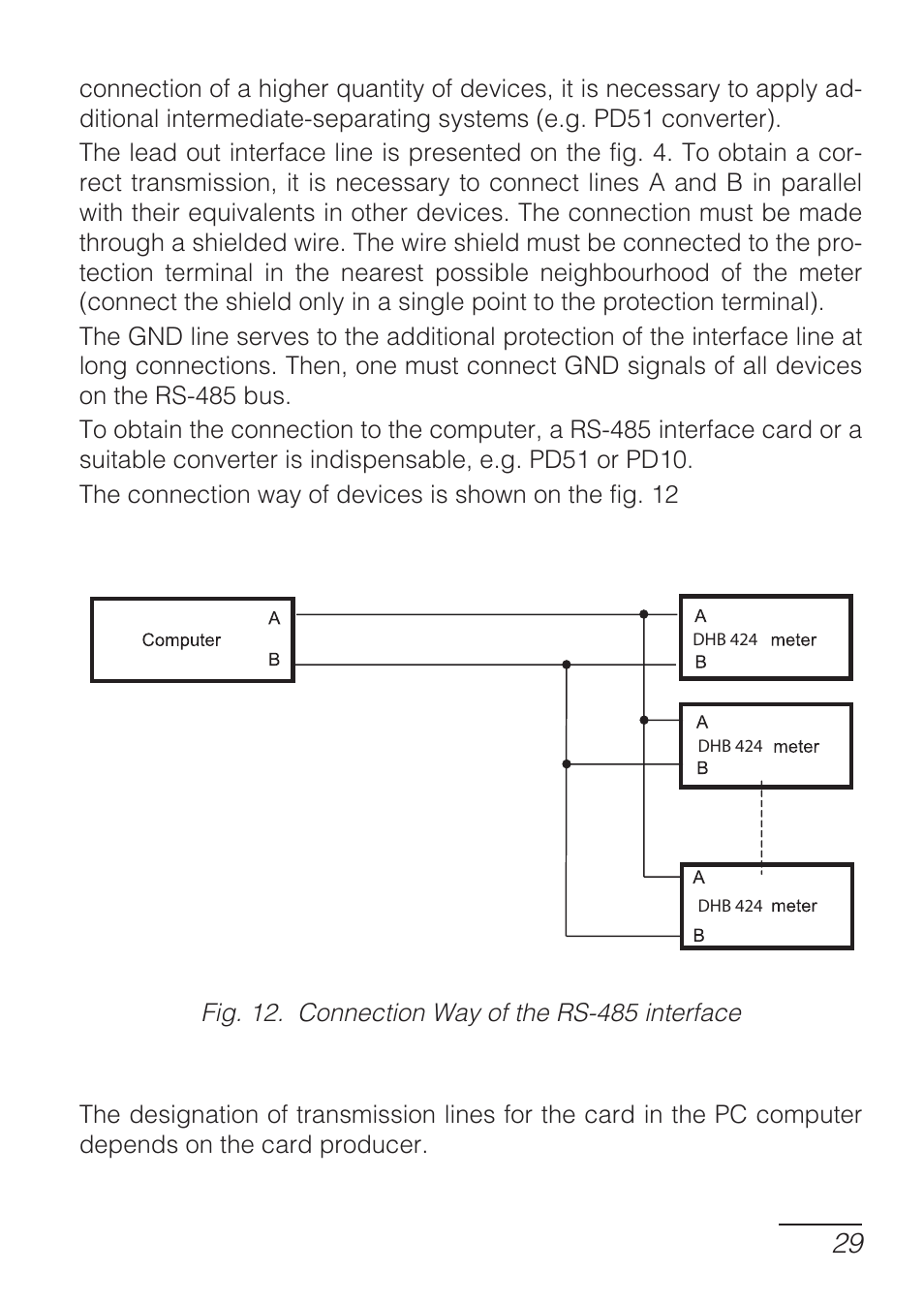 CIRCUTOR DHB Series User Manual | Page 29 / 50