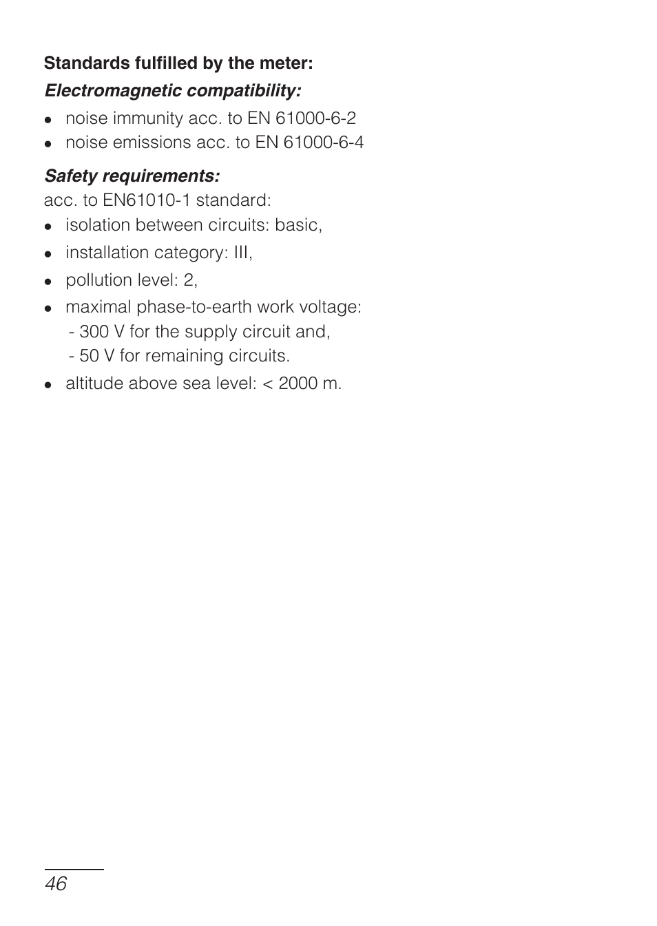 CIRCUTOR DHB Series User Manual | Page 46 / 50