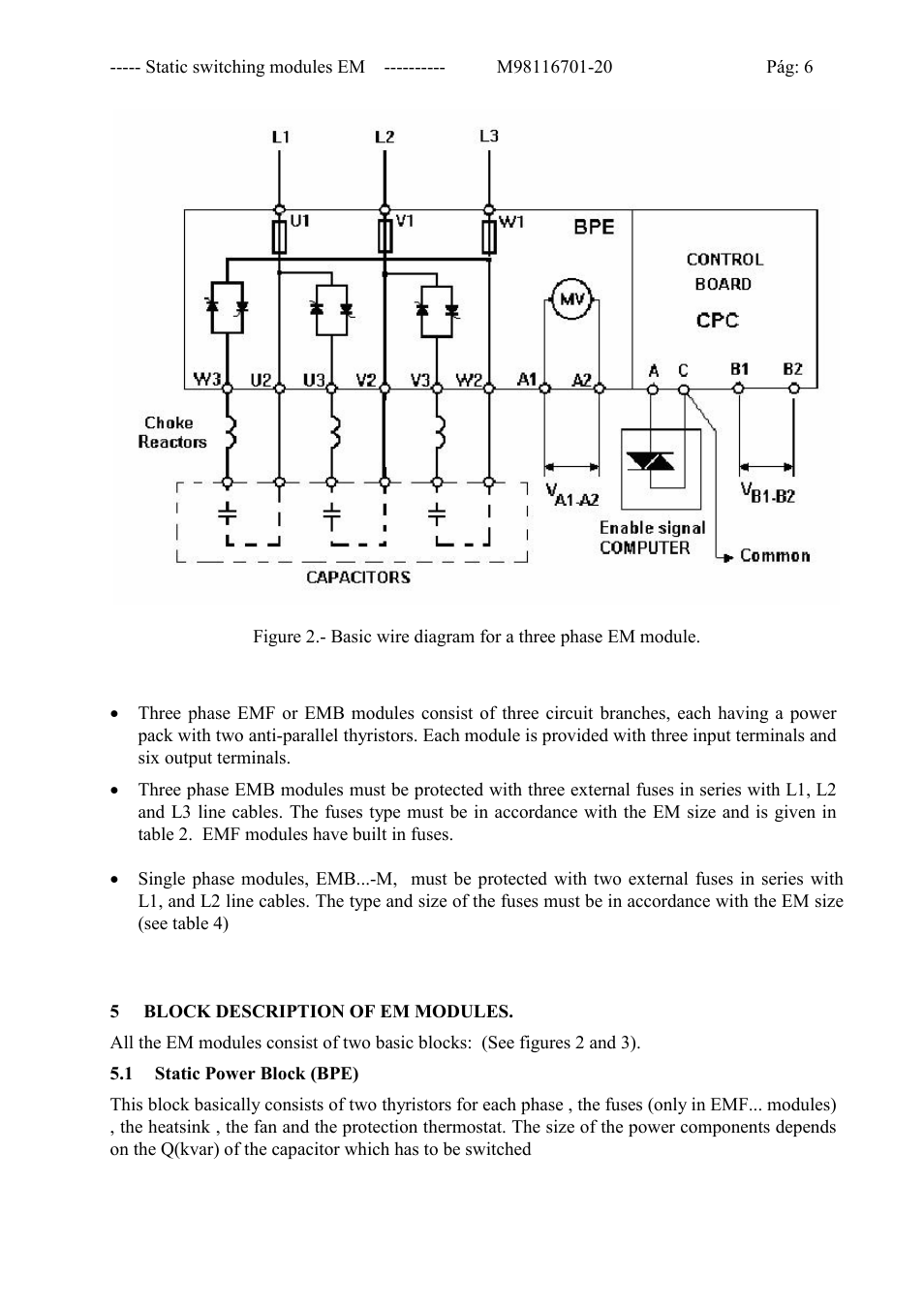CIRCUTOR EMF-EMB Series User Manual | Page 7 / 11