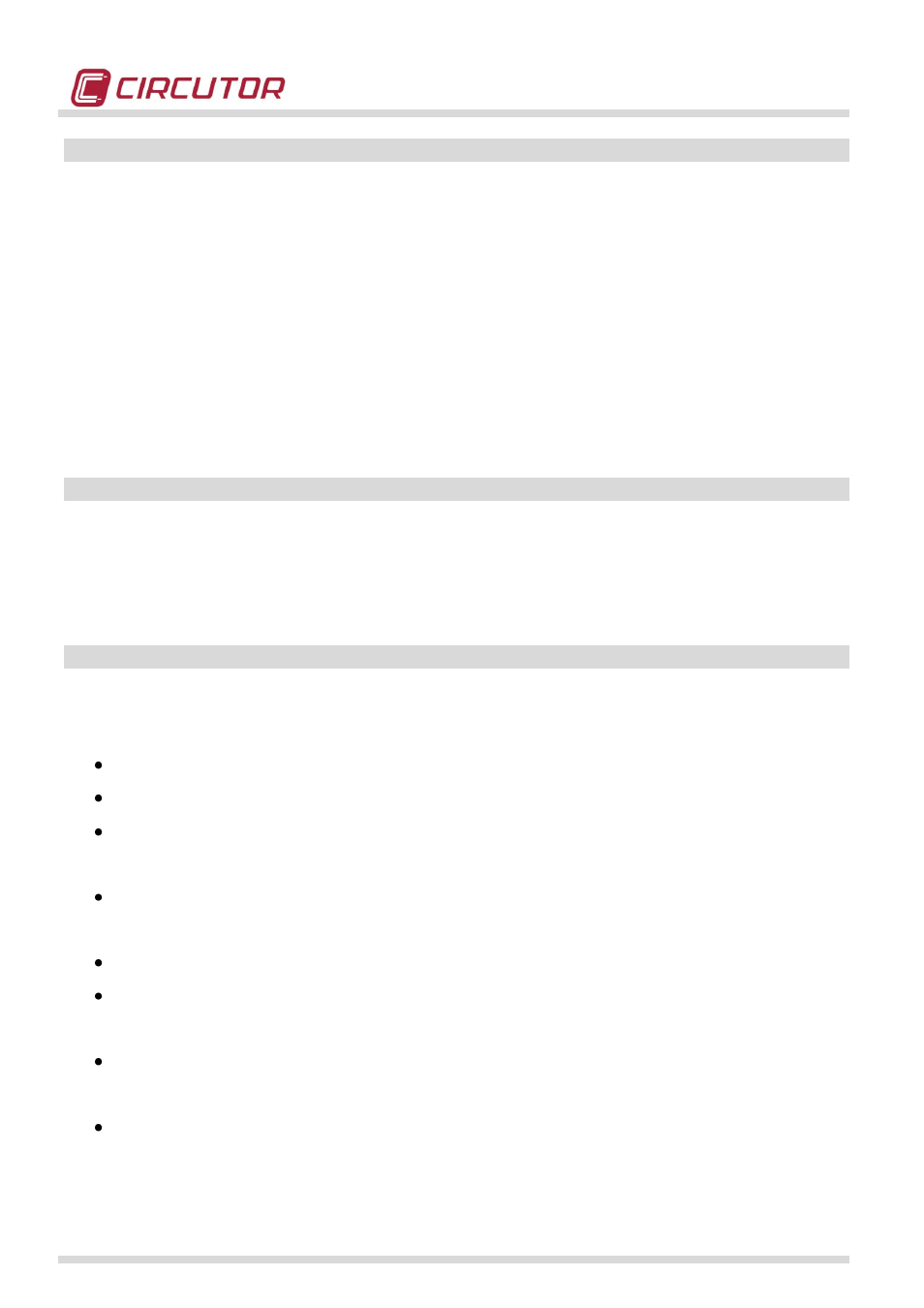 Verification impulses, Button, Nameplate | CIRCUTOR CIRWATT-B410T Series User Manual | Page 14 / 53