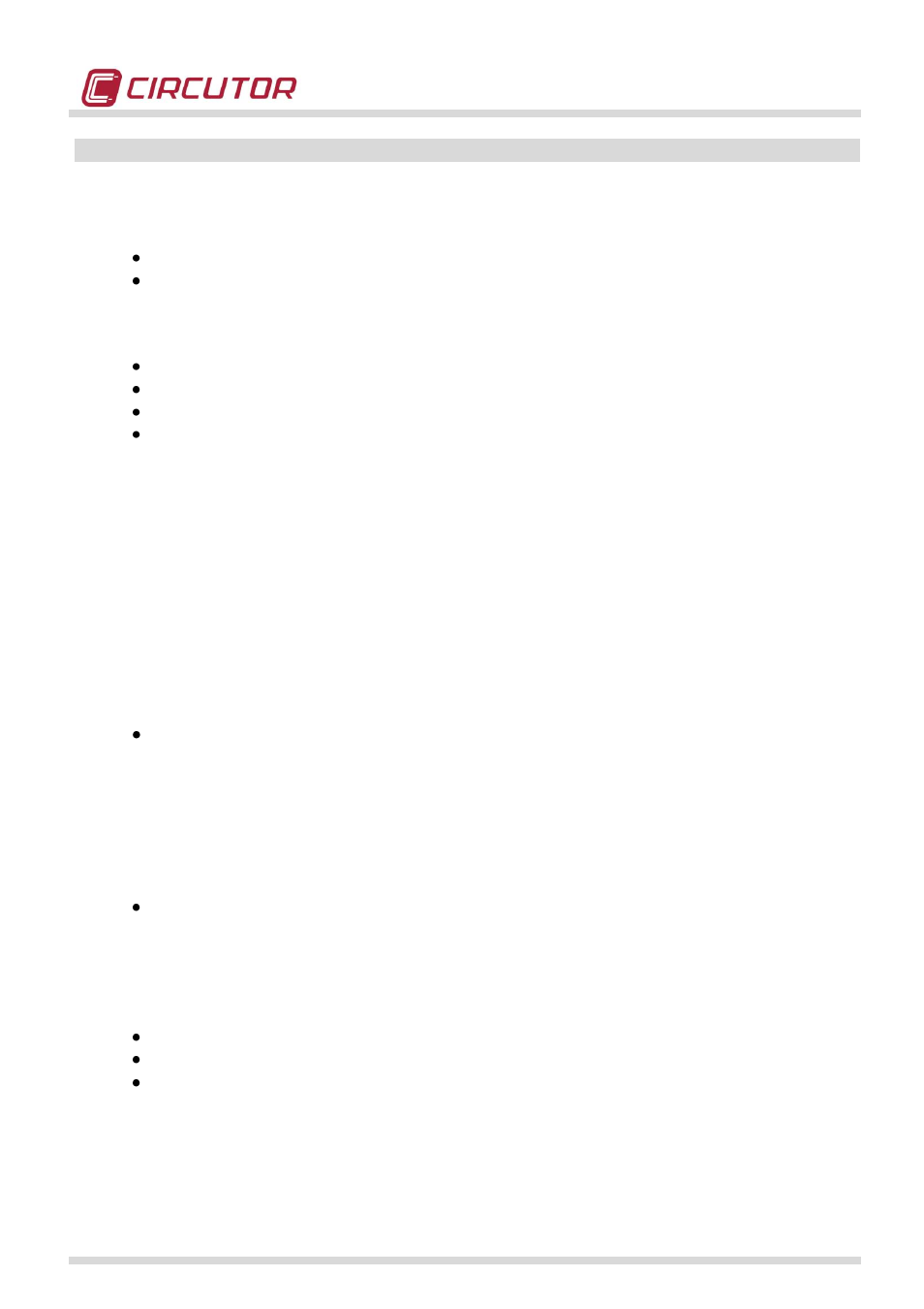 Billing closures | CIRCUTOR CIRWATT-B410T Series User Manual | Page 19 / 53