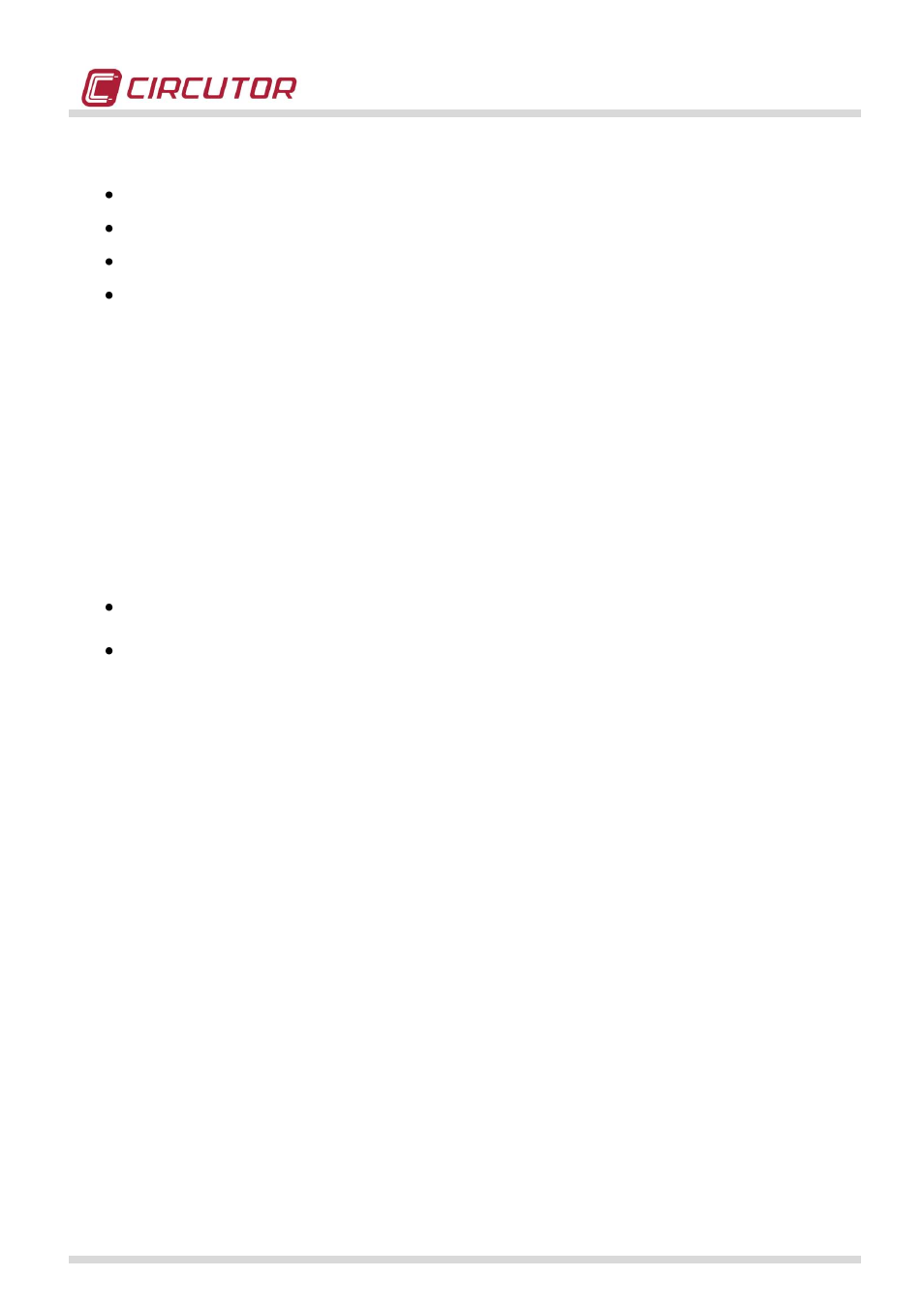 Modifying an active contract, Modifying a latent contract | CIRCUTOR CIRWATT-B410T Series User Manual | Page 21 / 53