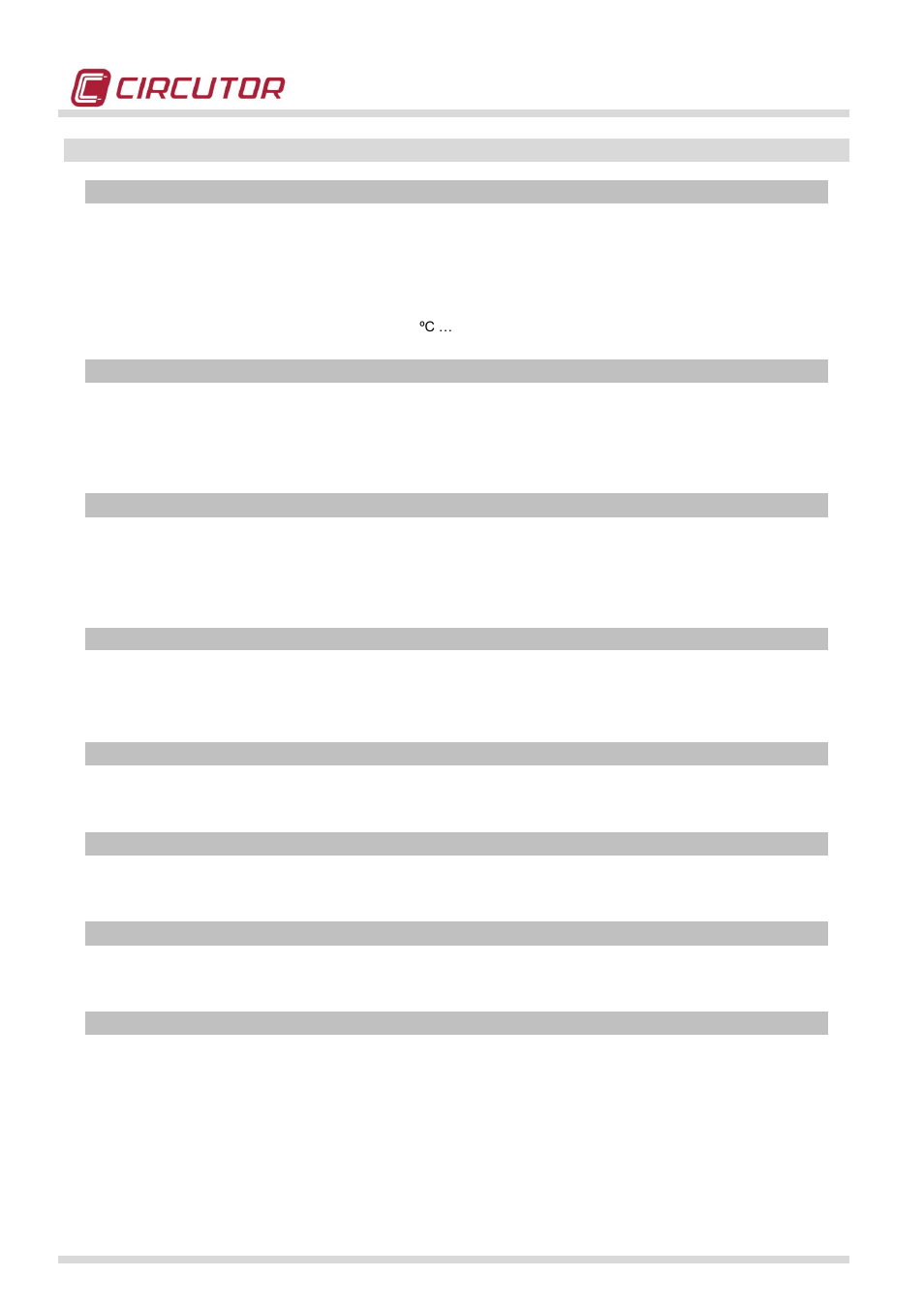 Features | CIRCUTOR CIRWATT-B410T Series User Manual | Page 24 / 53